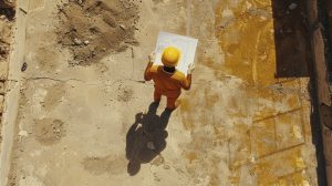 Chantier vue aérienne